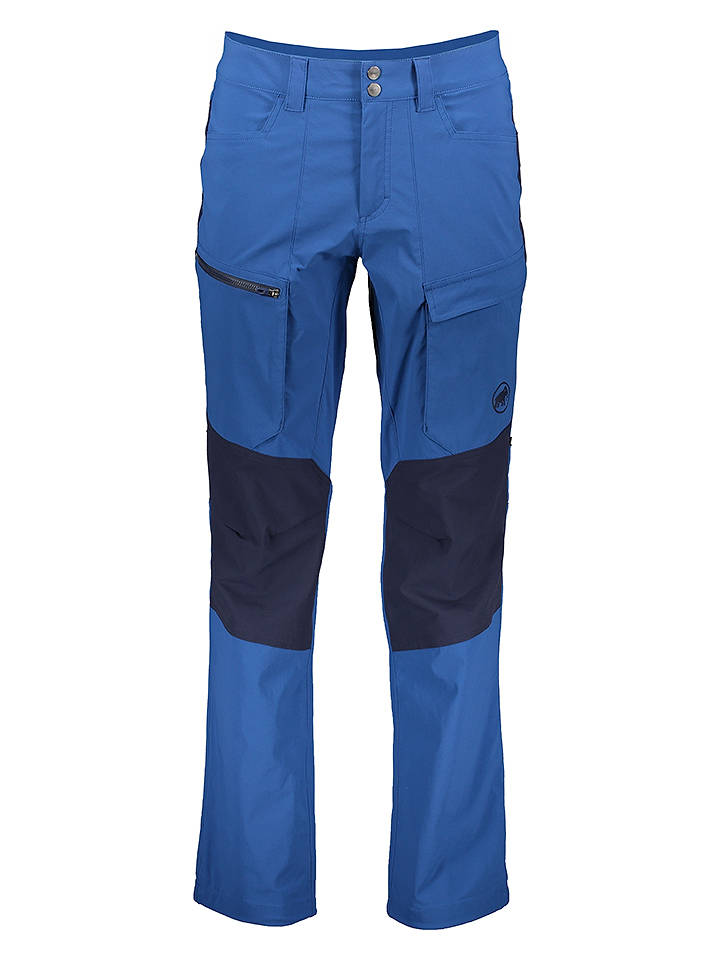 Mammut Funktionshose "Zinal Hybrid" in Dunkelblau - 48