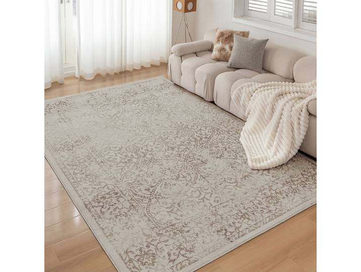 Teppich LIVABLISS MONTREAL , hellbraun, B:160cm H:10mm L:215cm, Polypropylen, Teppiche, Teppich