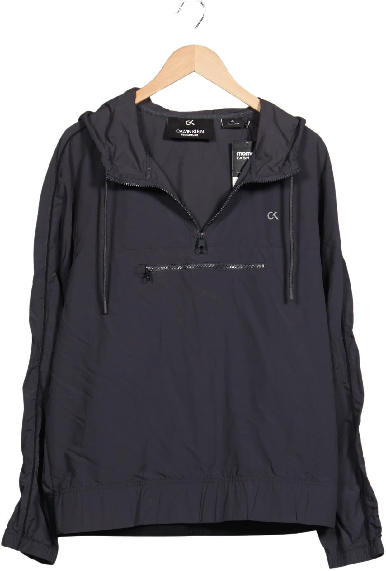 Calvin Klein Herren Jacke, Grau, Gr. L, Synthetik - Second Hand