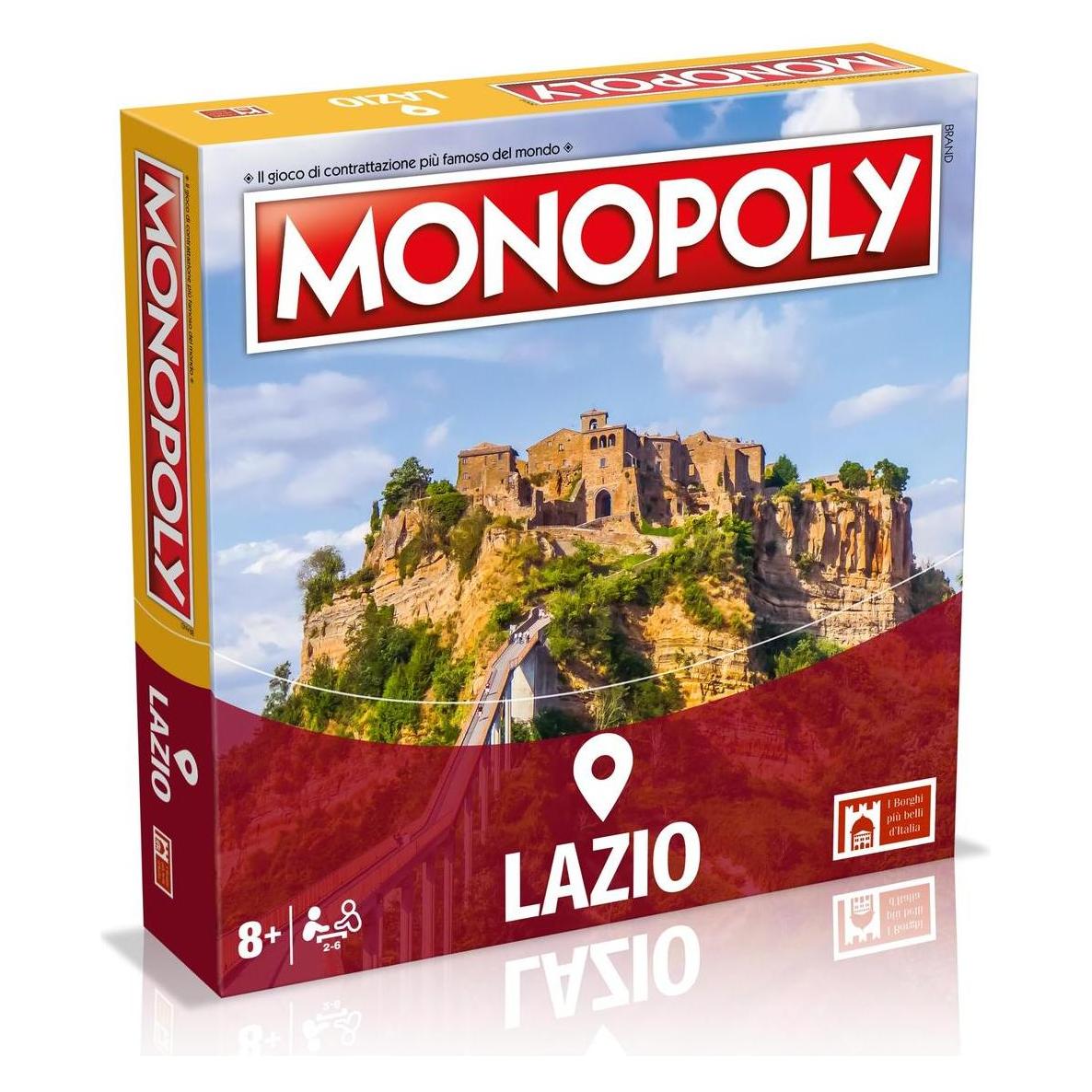 Winning Moves Monopoly - I Borghi Più Belli D'Italia - Lazio (Italienisch) (40250254)