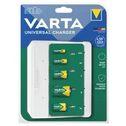 Varta Universal Charger Akkuladegerät Haushaltsbatterie AC