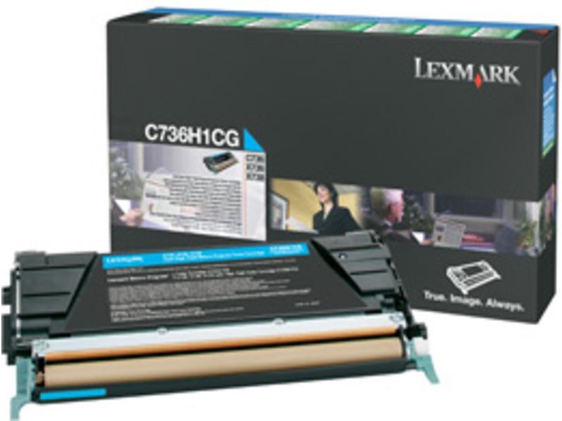 Lexmark C736H1CG - Cyan - Toner - Hohe Kapazität