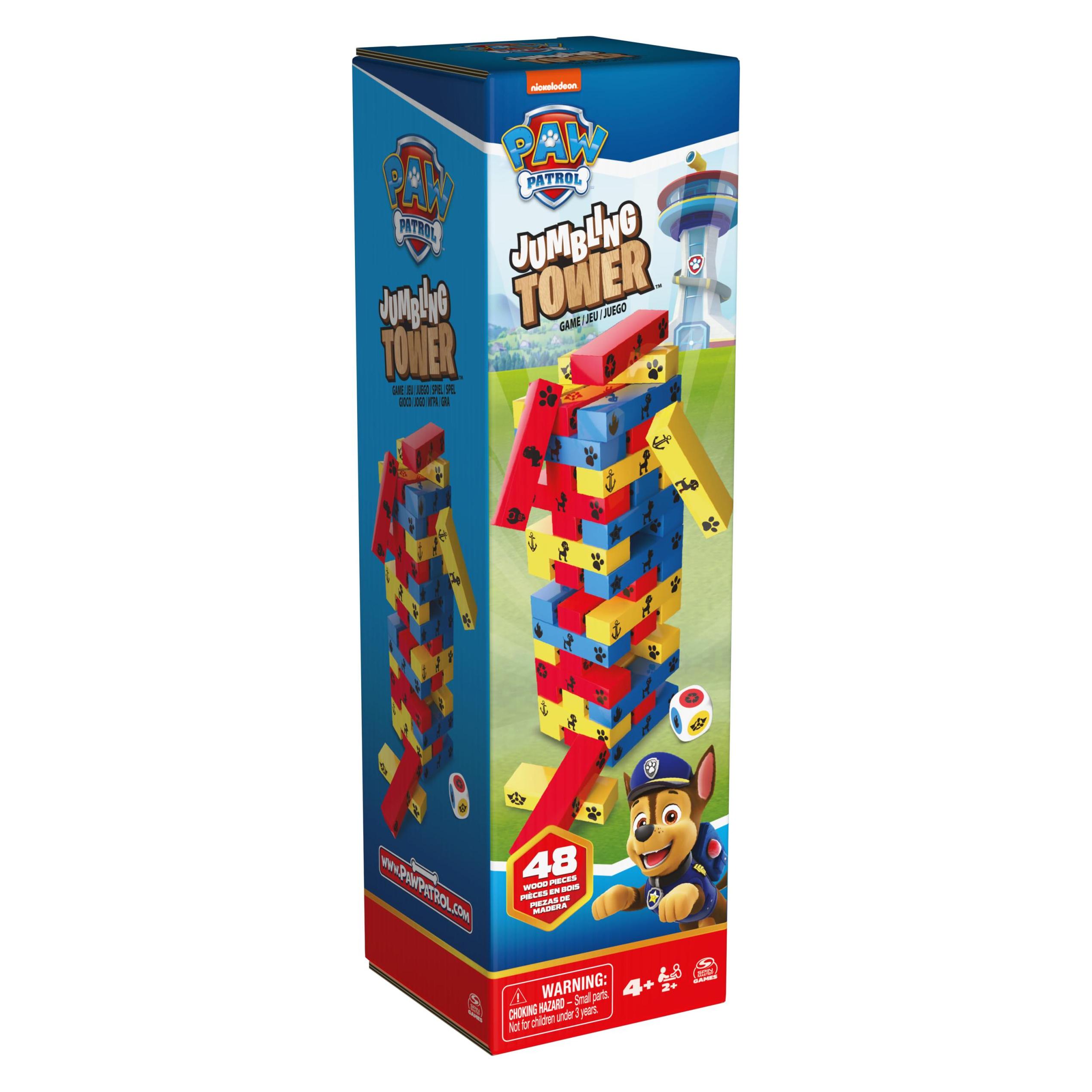 Spin Master Paw Patrol Jumbling Tower (Deutsch, Englisch, Französisch, Italienisch, 2 - 10 Spieler) (6066828)