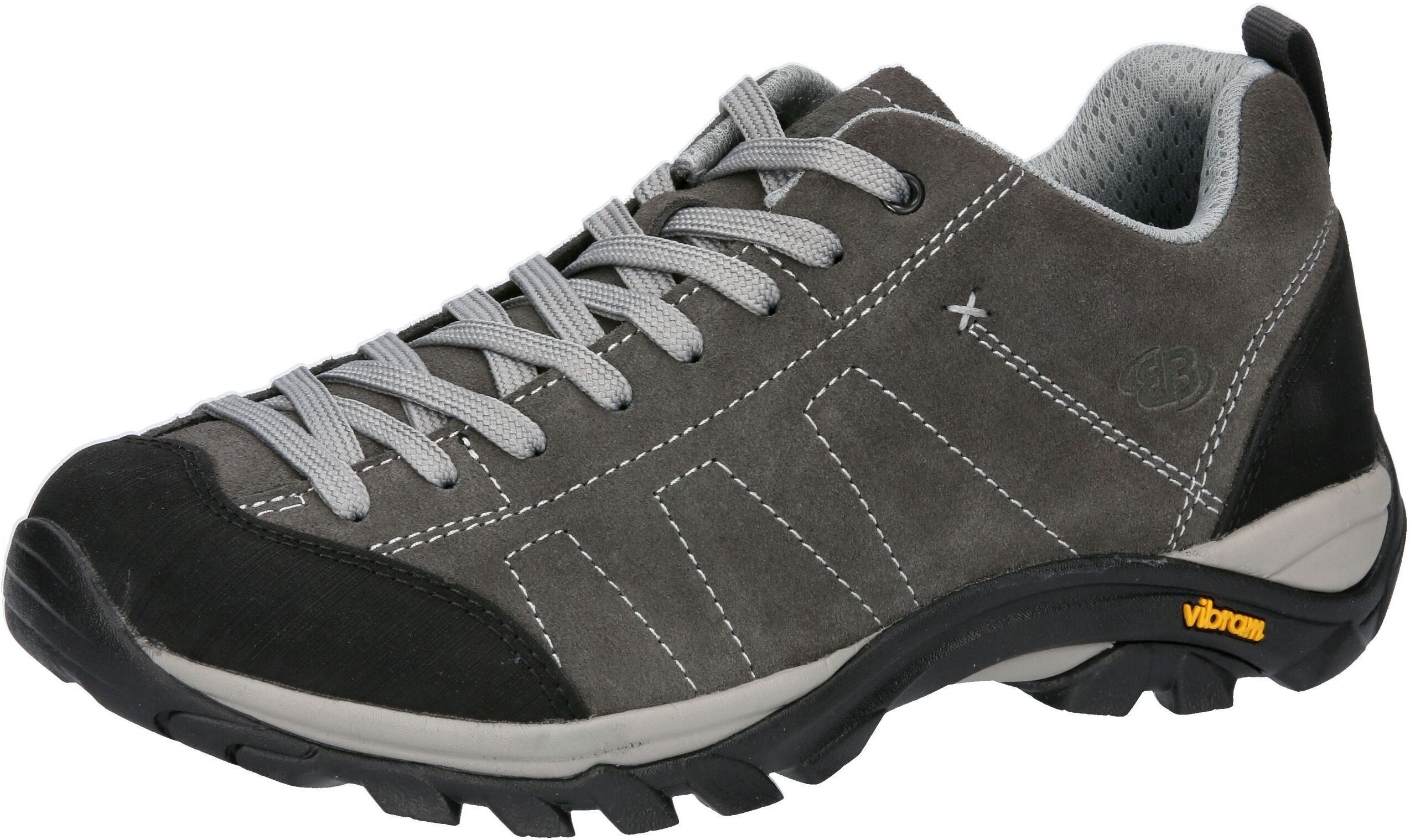 Outdoorschuh BRÜTTING "Outdoorschuh Claremont", Herren, Gr. 46, Textil, grau, Veloursleder, Schuhe Outdoorschuh grau 46, Textil