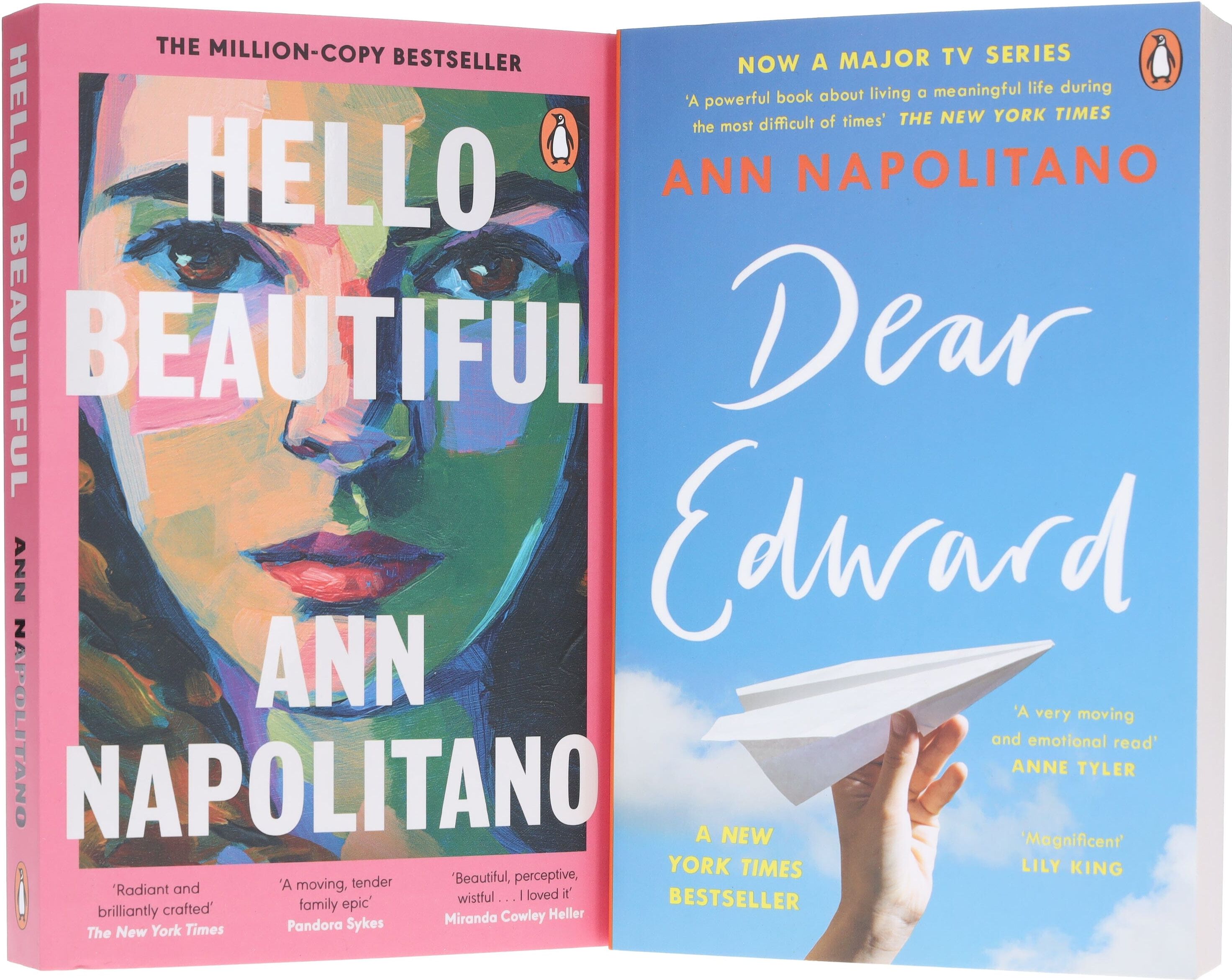 Dear Edward & Hello Beautiful by Ann Napolitano 2 Books Collection Set - Fiction - Paperback Penguin Random House