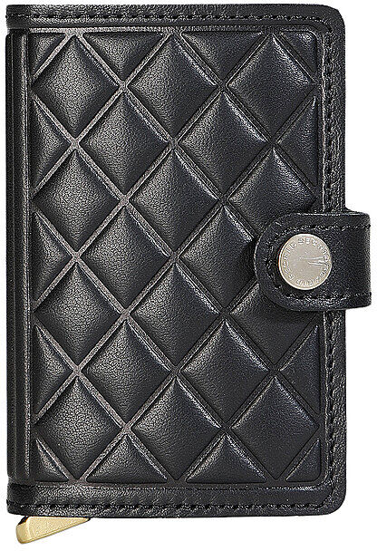 SECRID Geldbörse - Miniwallet Premium Emboss Diamond black schwarz EG