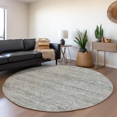 Addison Rugs Machine Washable Indoor/ Outdoor Subtle Stripe Chantille Rug