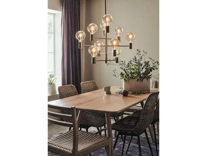 Paris Kronleuchter Dunkelheit Messing - Markslöjd - Wohnzimmer - Metall