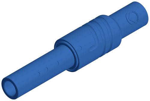 Hirschmann Test & Measurement KUN S Sicherheits-Lamellenbuchse Buchse, gerade Stift-Ø: 4mm Blau 1St.