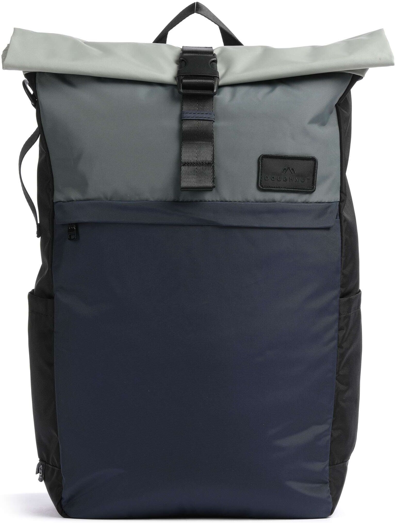 Doughnut Go Wild Jetpack Rolltop Rucksack, blau,schwarz