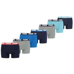 PUMA Herren Boxershorts 7er Pack blue combo - XXL - XXL