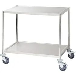 Stalgast Servierwagen Mit Drei Borden A ́ 800X500 Mm, Ohne Griff