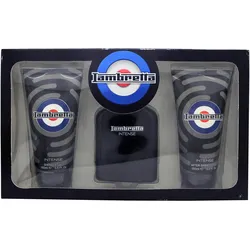 Lambretta, Beauty Geschenkset, Intense Eau de Parfum Men's Aftershave Gift Set Spray 100ml + Dusche (Parfum Set)