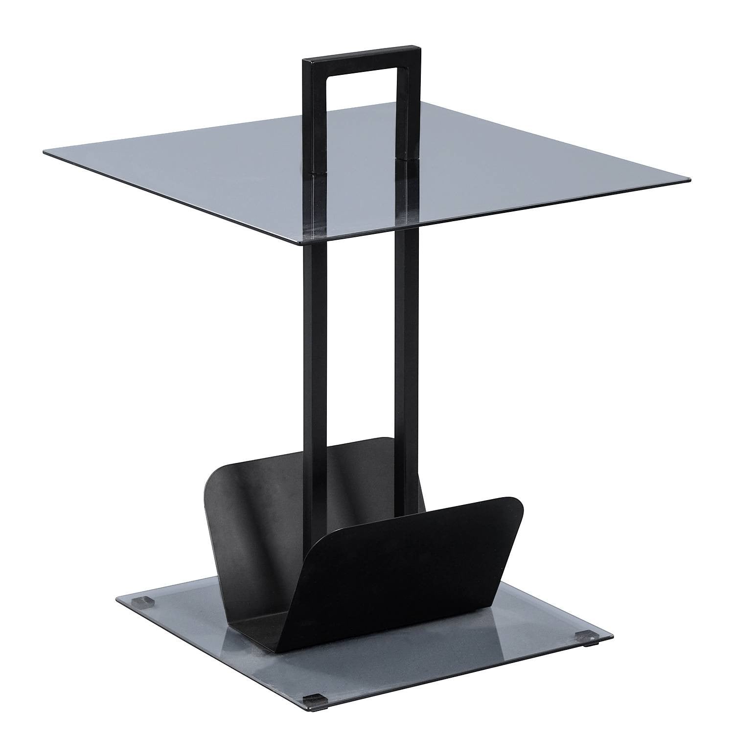 home24 Bijzettafel Mansonville II zwart B: 50 cm, D: 64 cm, H: 50 cm