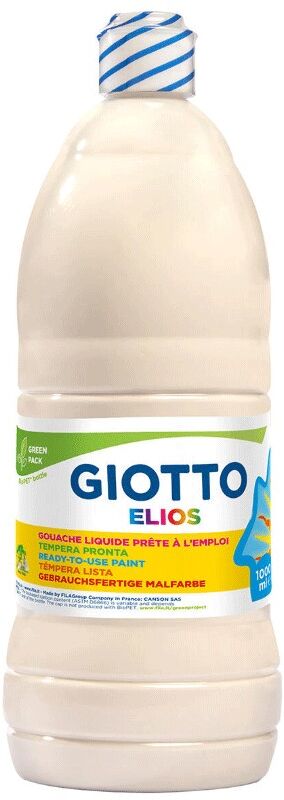 Flacon 1 litre Gouache ELIOS Blanc - Giotto