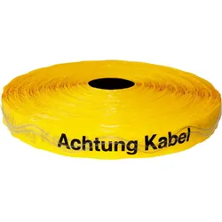NoName, Klebeband, Ortungsband 250m Achtung Kabel gelb