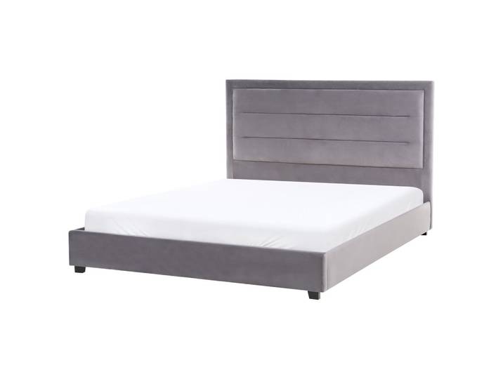 WASSERBETT 160/200 cm Dunkelgrau Rouen