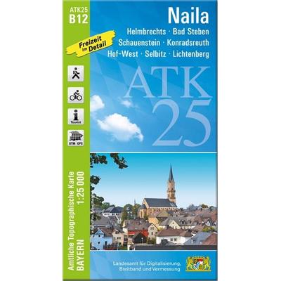 ATK25-B12 Naila (Amtliche Topographische Karte 1:25000), Sonstige von , Landesamt für Digitalisierung, Breitband und Vermessung, Bayern,
