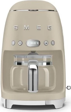 Smeg DCF02MLMEU Kaffemaschine, beige, Ines de la Fressange (DCF02MLMEU)