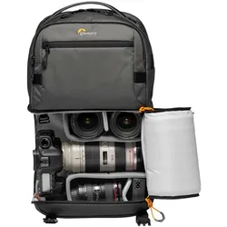 Lowepro Fastpack PRO BP 250 AW III (Fotorucksack, 25 l), Kameratasche, Grau