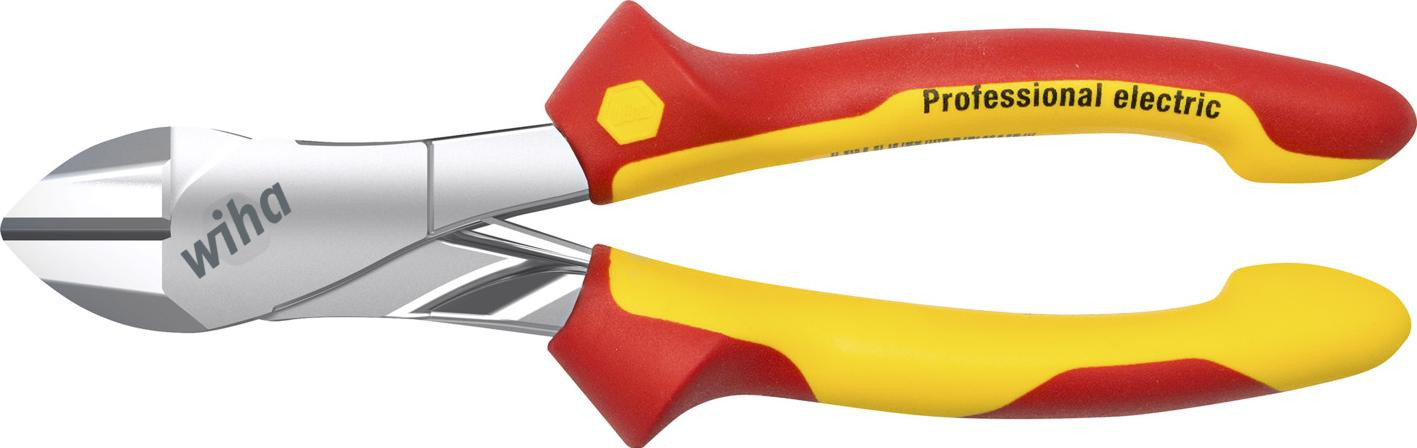 Wiha Professionele elektrische schaar met DynamicJoint en openingsveer 160 mm