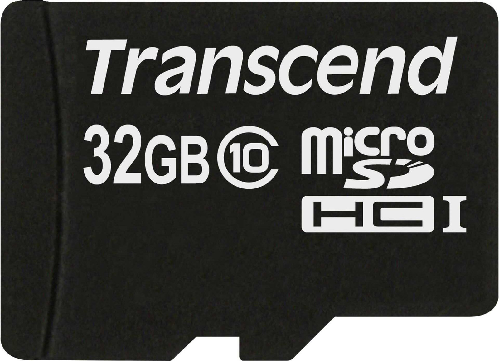 Transcend TS32GUSDC10 Micro SDHC Class 10 microSDHC-geheugenkaart, 32 GB