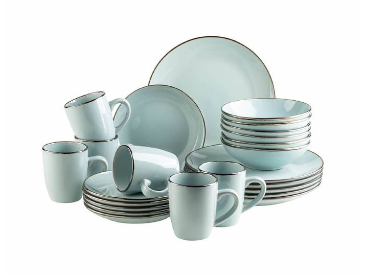 Mäser Kombiservice 24-teilig Geschirr Set Mint