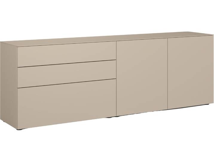 WK-Wohnen Sideboard VIVA, beige, Holzfurnier