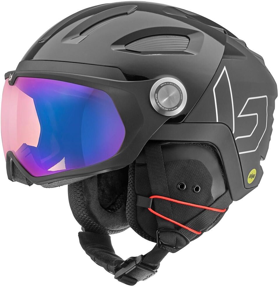Bollé  - V-Ryft Mips Black Shiny - S - Casque de ski avec visière
