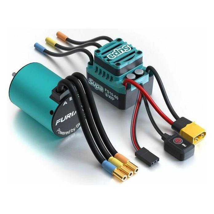 SkyRC Supa Brushless Combo 60A 4000kV für 1/10 (SK300080-04)