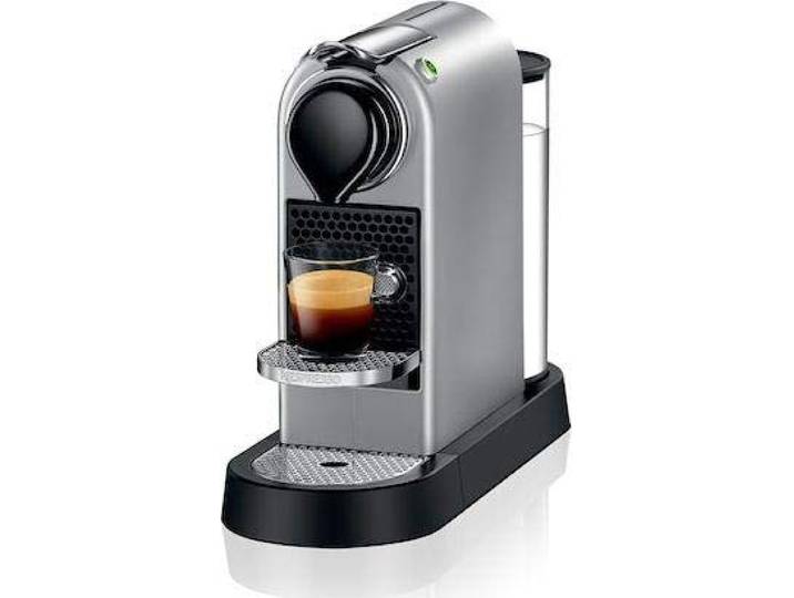 Nespresso C113 Citiz Kapselmaschine Hochdruckpumpe und perfekte Wärmeregelung Energiesparfunktion Silver