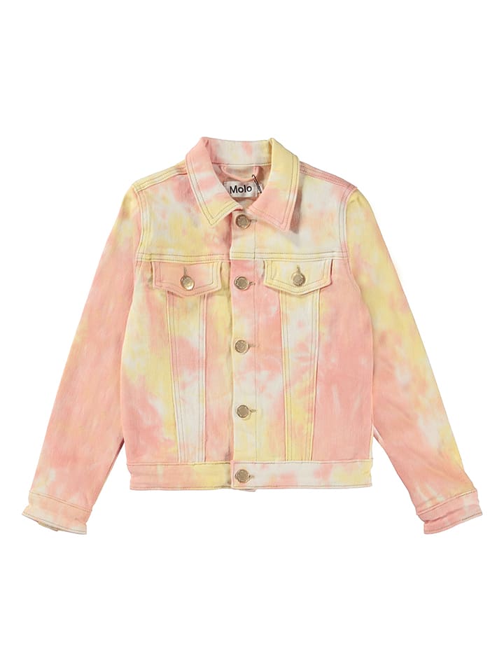 molo Jeansjacke in Rosa/ Gelb - 152