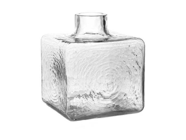 Fogia Cube Vase Klar, 23×20×20 cm