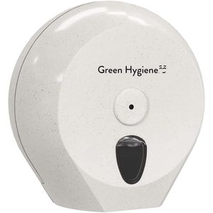 Green-Hygiene Toilettenpapierspender Riesenrad, Recycling, aus Kunststoff, für Mini Jumbo Rolle, weiß