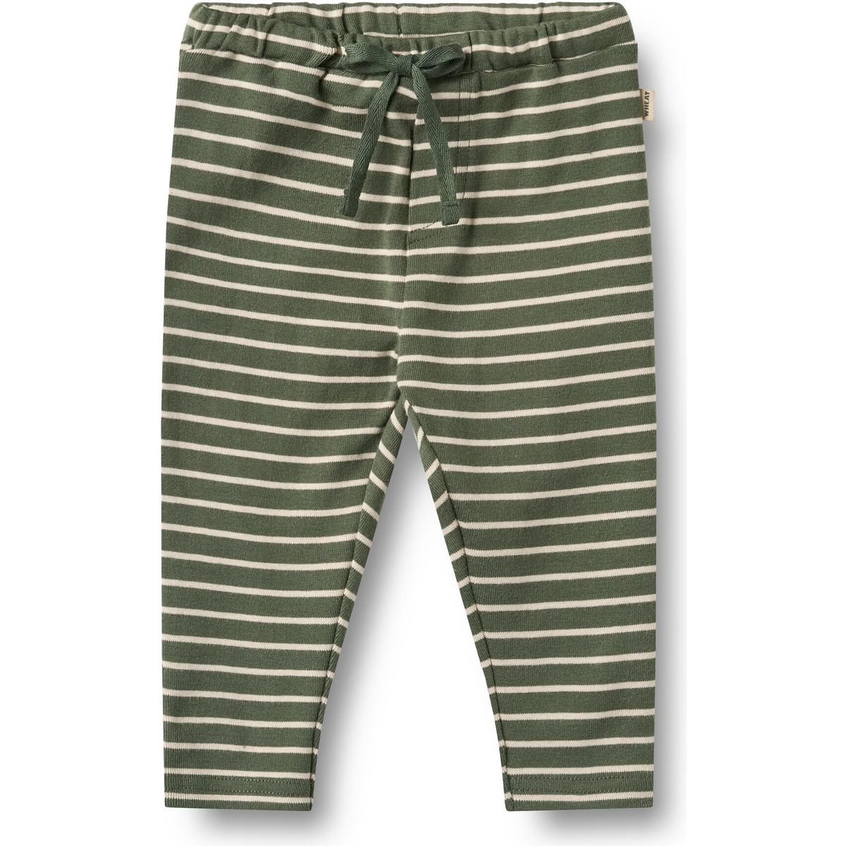 Wheat Jersey Pants Manfred dark green stripe (4076) 56 6872-106-GOTS-4076-56/1m