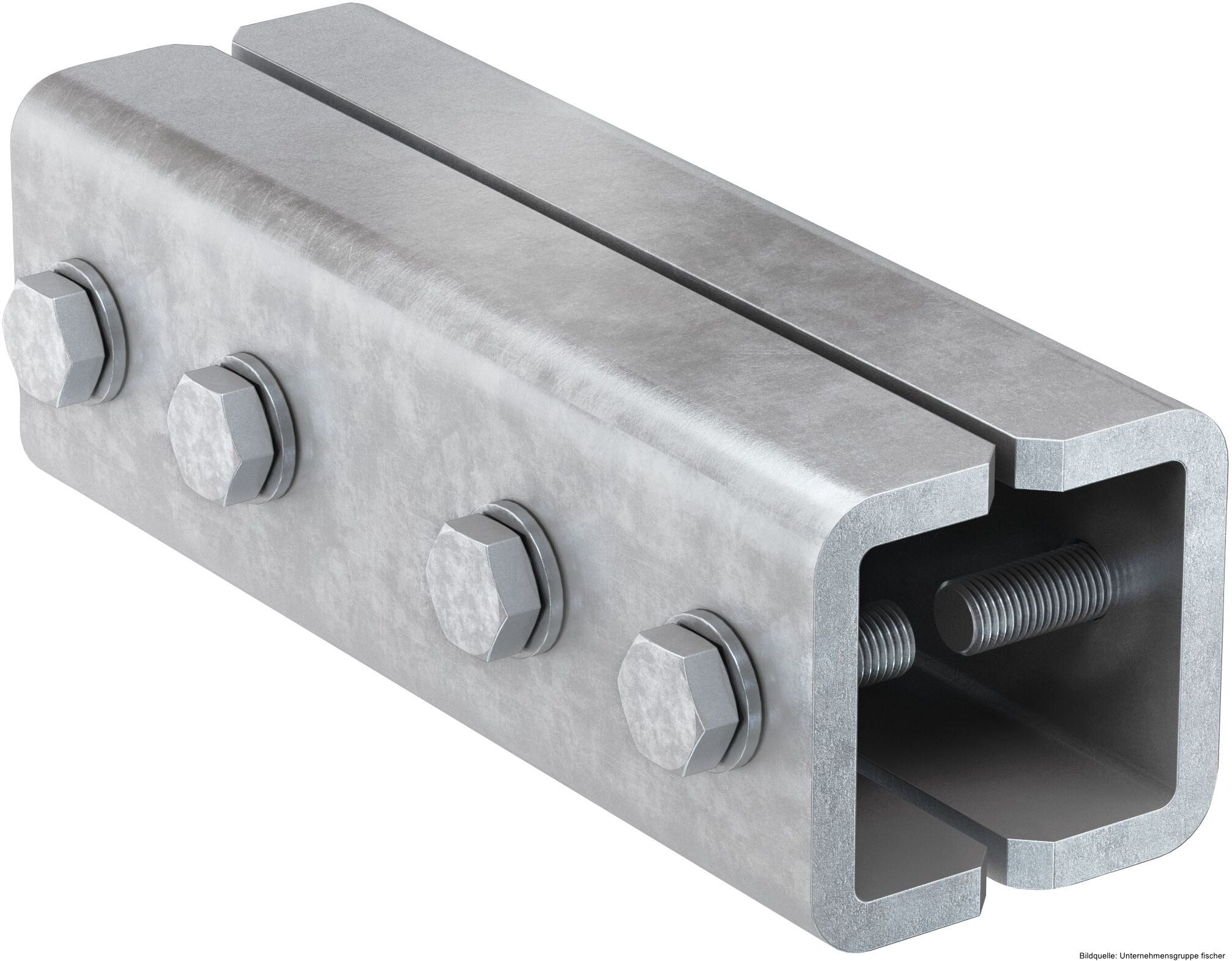 fischerwerke fischer Schienenverbinder FMPC, 2 Stück