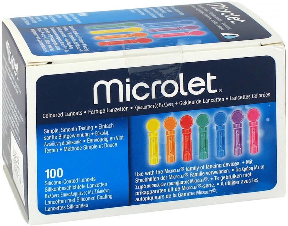 Microlet Lanzetten farbig