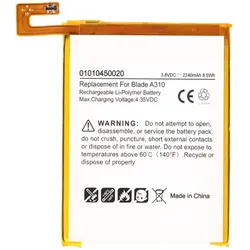 AccuCell Akku ZTE Blade A310, Smartphone Akku