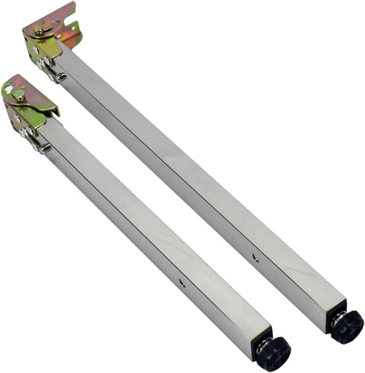 Inklapbare en verstelbare tafelpoten voor meubels maken, zilver, 108 cm