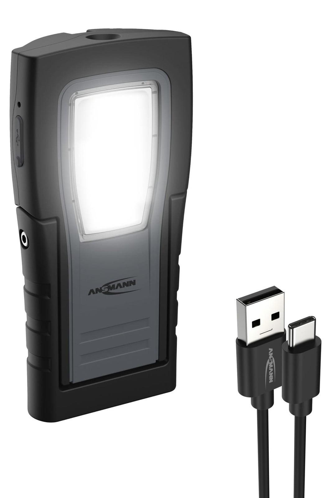 ANSMANN LED-werklamp WL400R Slim, oplaadbaar, zwart