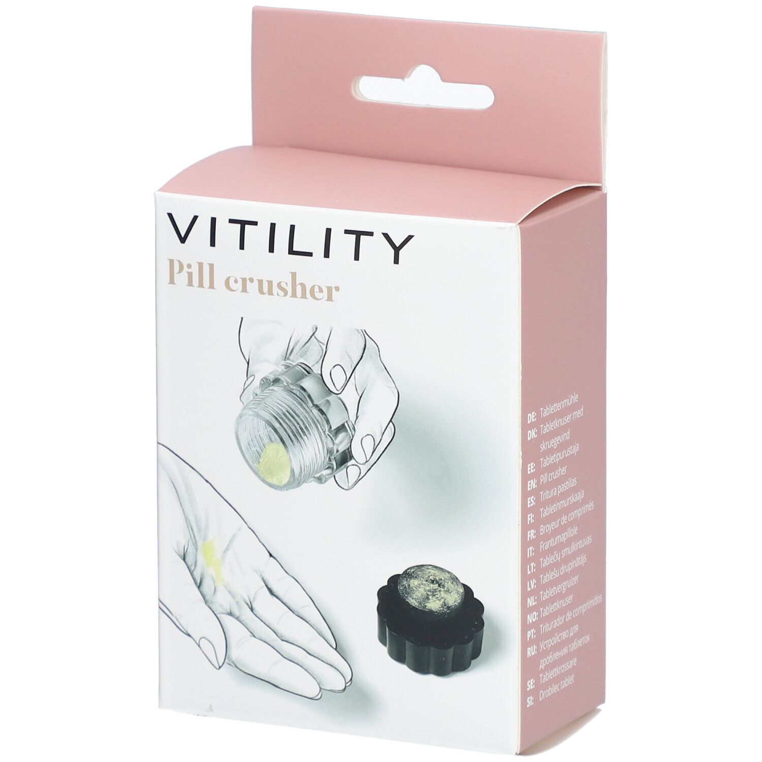 Vitility Tablettenmühle 1 St Zubehör