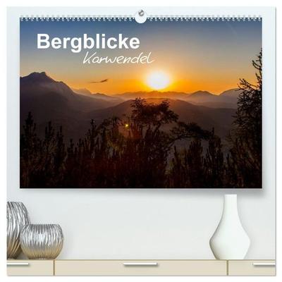 Bergblicke - Karwendel (hochwertiger Premium Wandkalender 2027 DIN A2 quer), Kunstdruck in Hochglanz