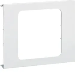 Hager R94819010 Blende 1-f, BRA/S, 100, PVC, reinweiß