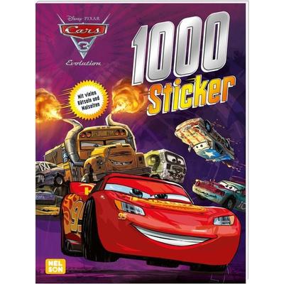 Disney Cars 3: 1000 Sticker, Taschenbuch von , Nelson, 978-3-8451-2141-3