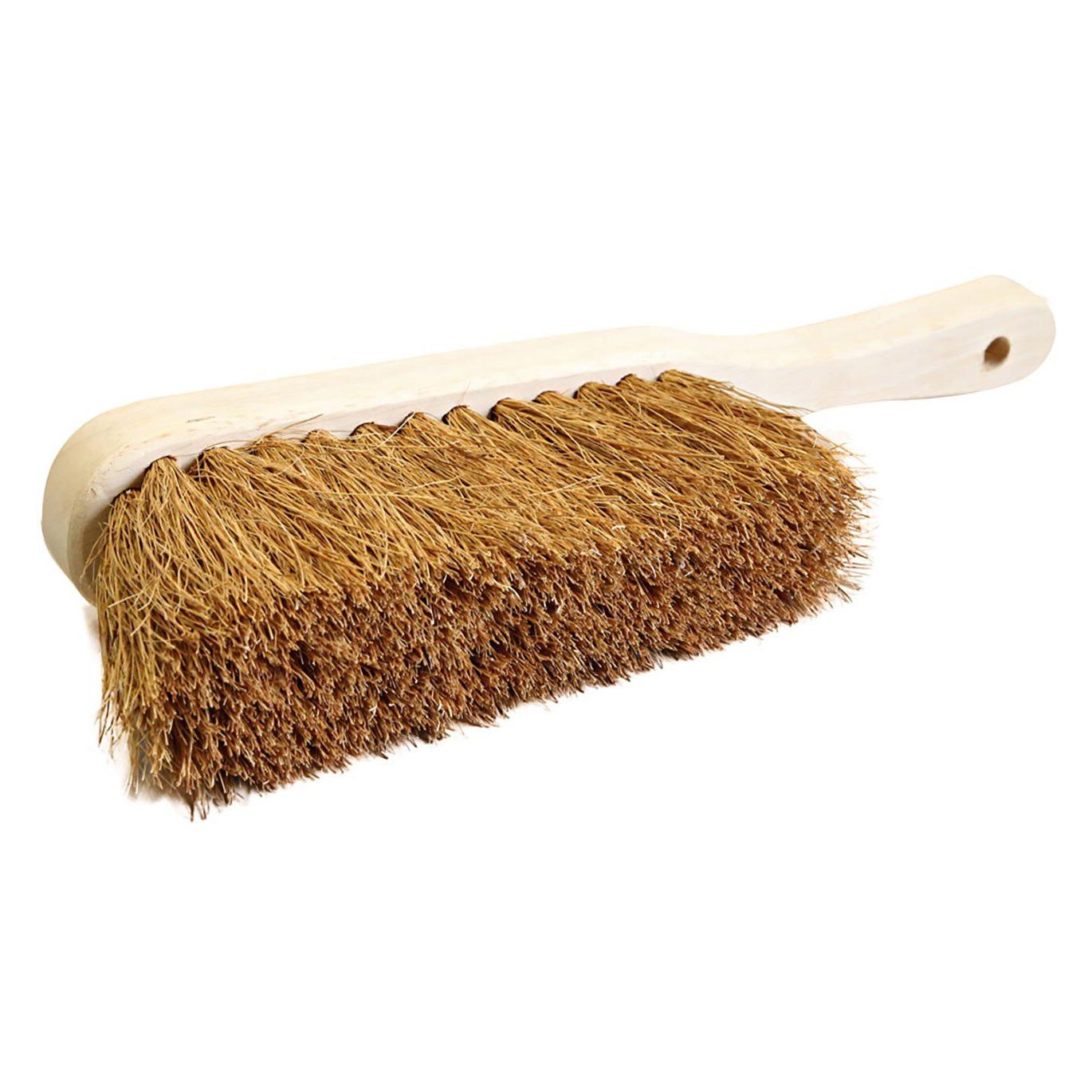 franz mensch HygoClean Handfeger, Holz, 28cm roh, Kokos-Bestückung, braun (702128)