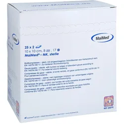 Mullkompressen 10x10 8-fach steril
