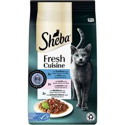 Sheba Fresh Cuisine Thunfisch, Lachs & Weißfisch 6x300 g