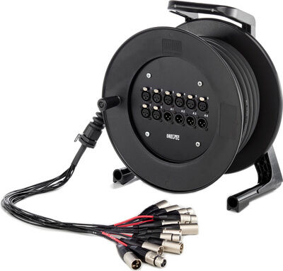 pro snake MTS 0804-15 Multicore Schwarz