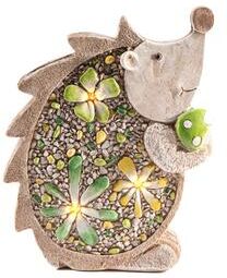 IH Casa Decor Solar Power Outdoor Garden Figurine Hedgehog