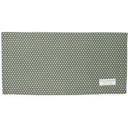 Krasilnikoff Stoffserviette Micro Dots, 40x40 cm, oliv
